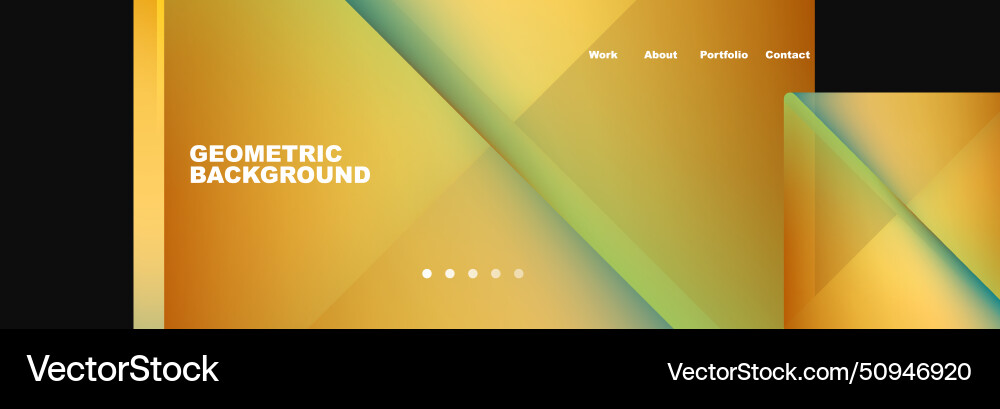 Colorful fluid gradient triangles and squares web Colorful fluid gradient triangles and squares web Vector Image