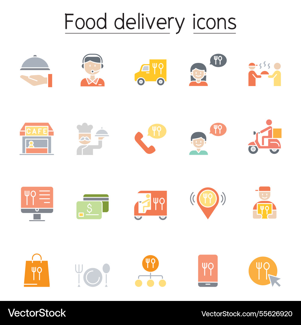 Electricity icon set in flat color style Electricity icon set in flat color style vector image