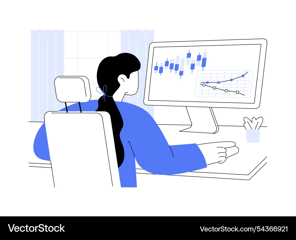 Predictive analysis isolated cartoon Vector Image