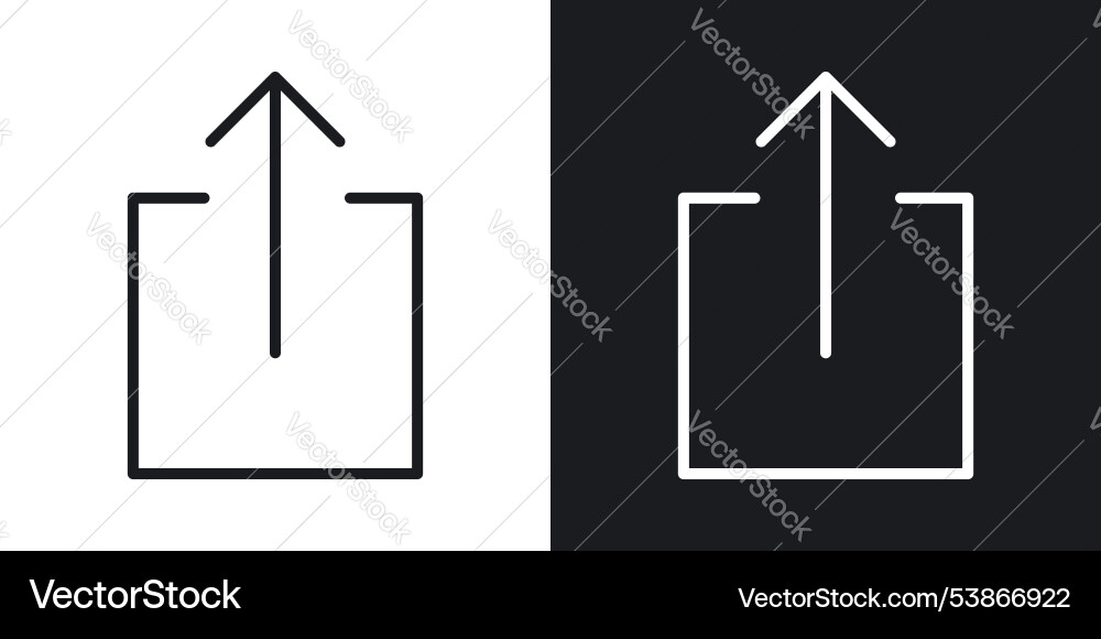 Export icon set Export icon set vector image