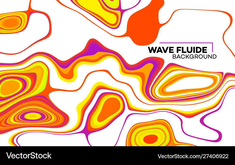 Modern poster with 80 s wave pattern abstract Modern poster with 80 s wave pattern abstract vector image
