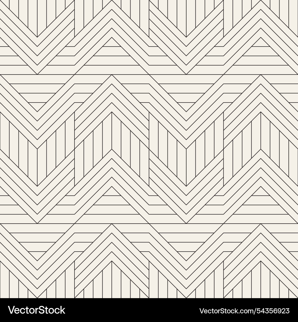Seamless pattern repeating geometric elements Vector Image