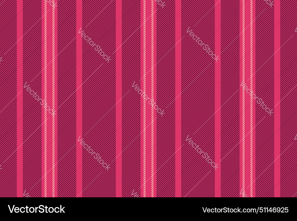 Pattern stripe seamless of fabric vertical Vector Image