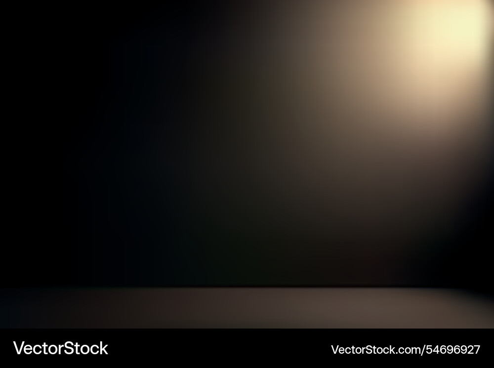 Dark gradient studio room background with subtle vector image