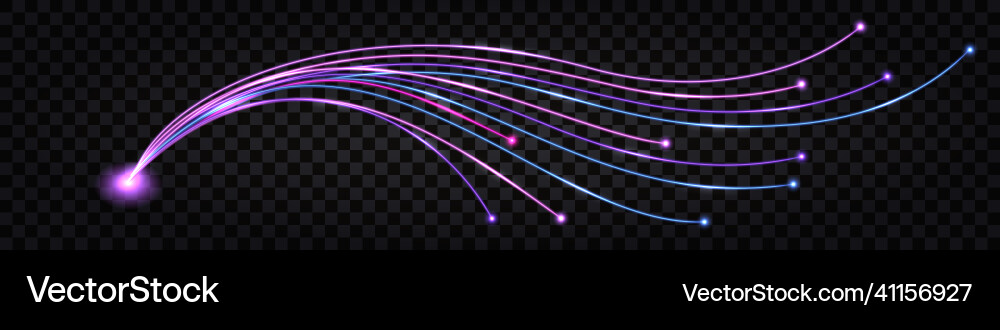 Glasfasernetztechnik Impulskabel Glasfasernetztechnik Impulskabel vektorbild