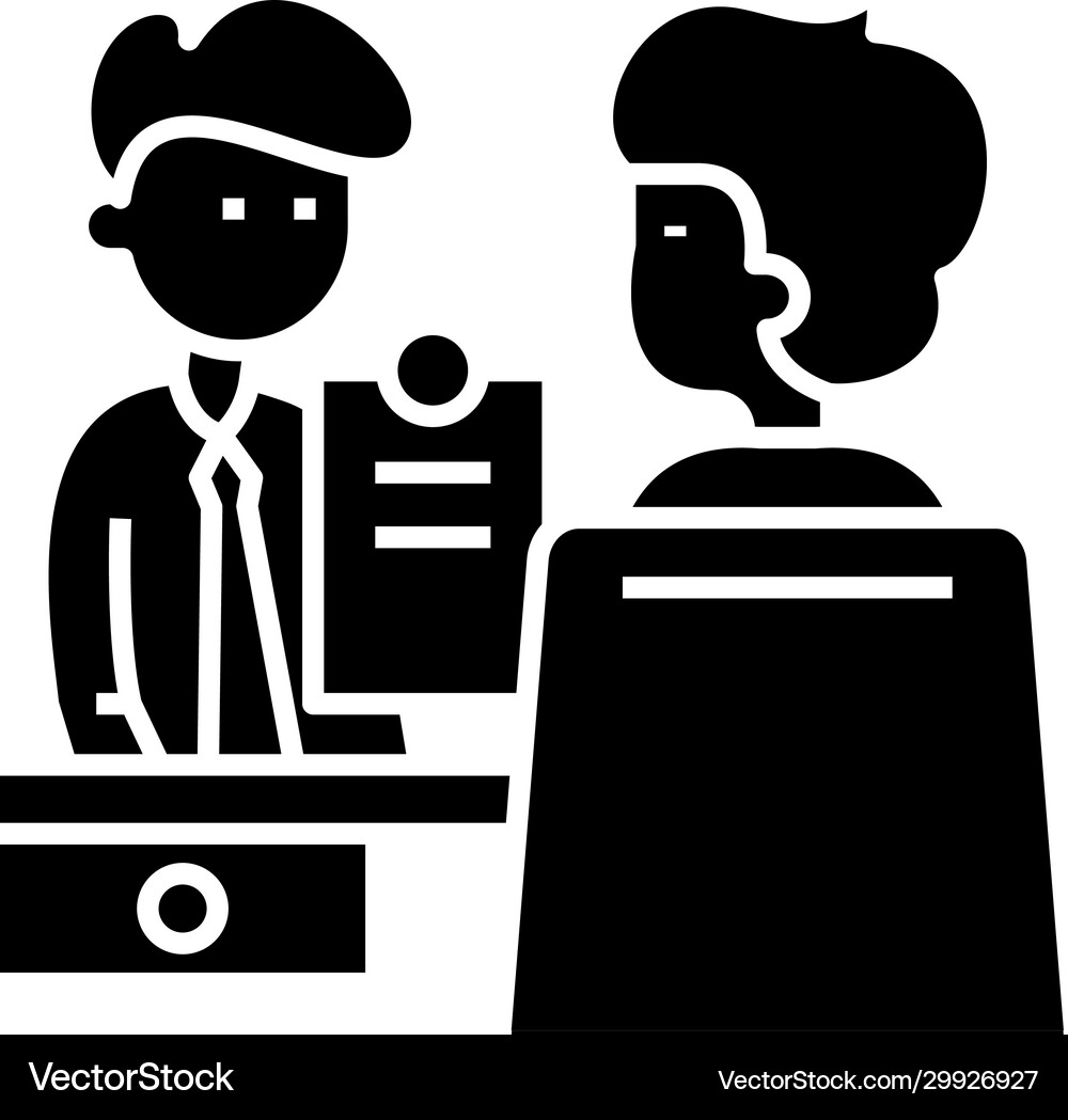 Job application black icon concept – Royalty-Free Vector | VectorStock, image size:1000x1049