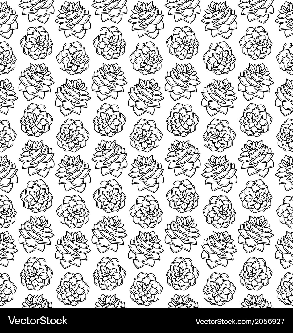 Pinecone vertical pattern Vector Image