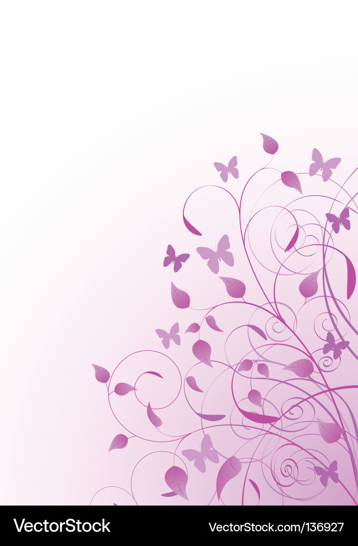 Spring background vector image