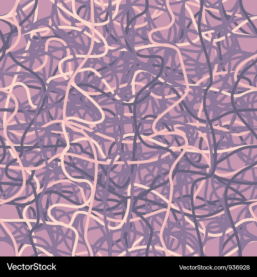 Seamless interweaving lines pattern Vector Image