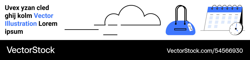 Abstract concept of cloud storage with security Abstract concept of cloud storage with security vector image