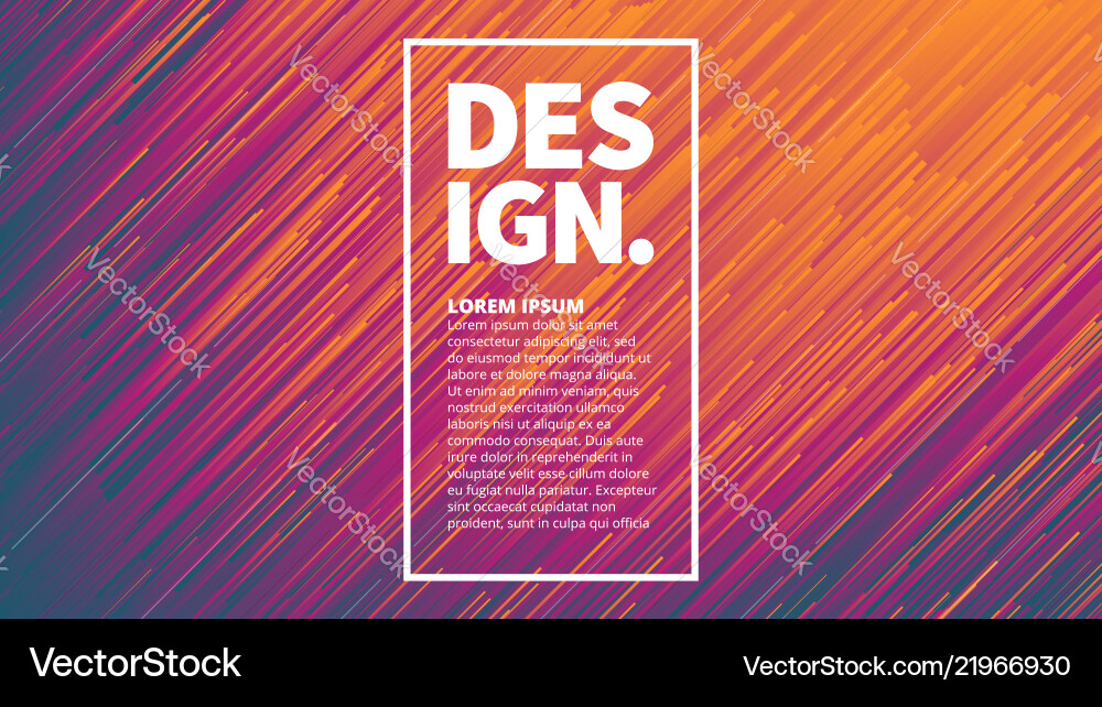Dynamic Flow Lines Background vector image