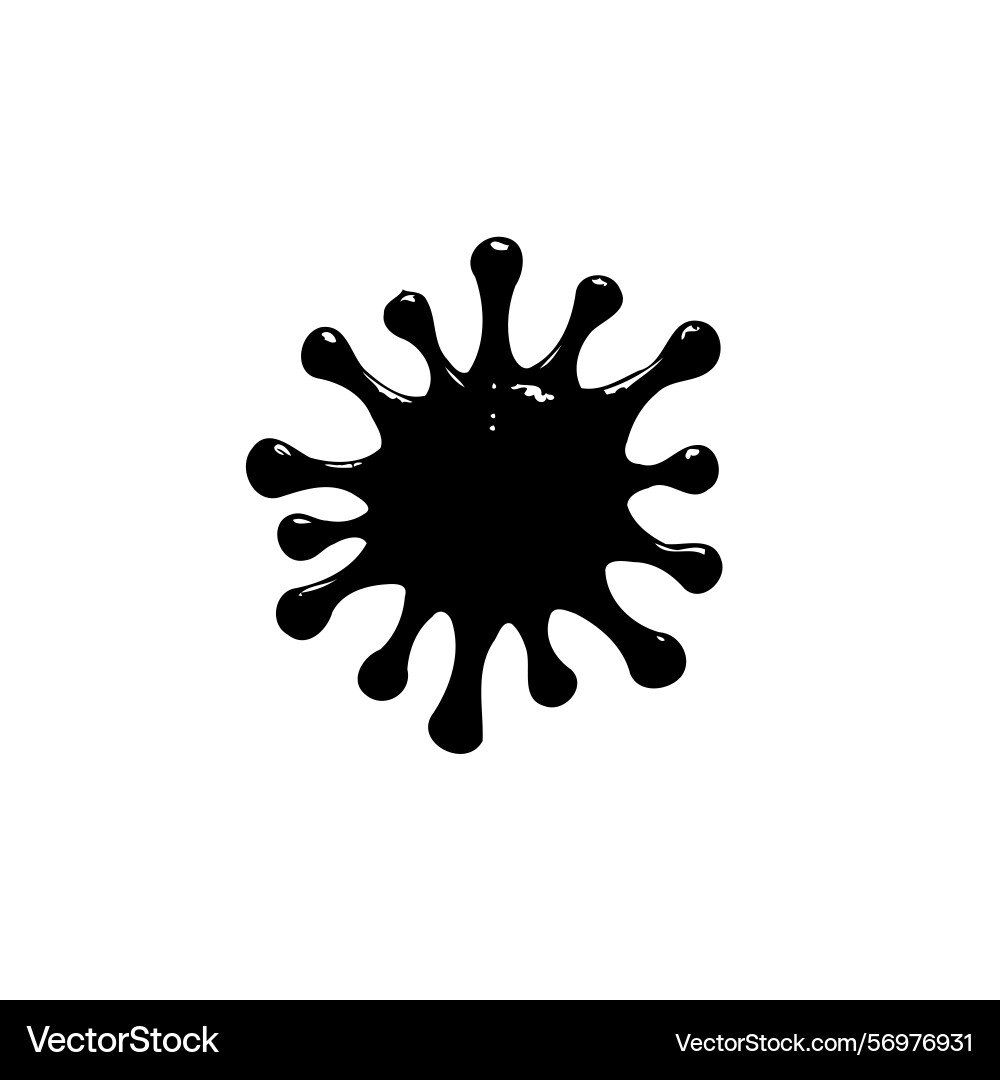 Abstract monochrome splash creating an impactful Abstract monochrome splash creating an impactful vector image