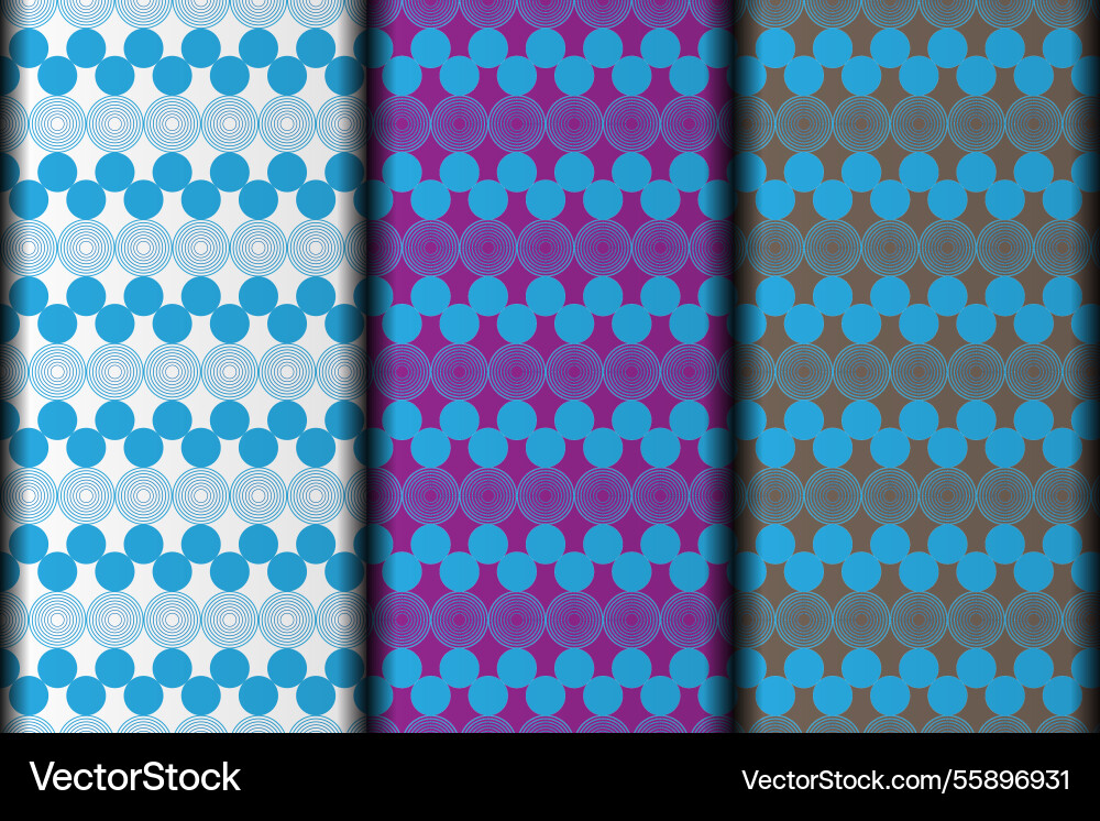 Circle style pattern design Vector Image