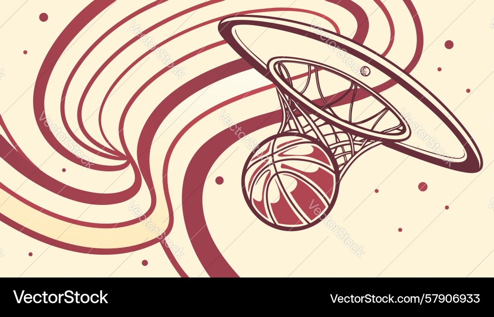 Abstract dynamic swirl lines vortex energy Vector Image