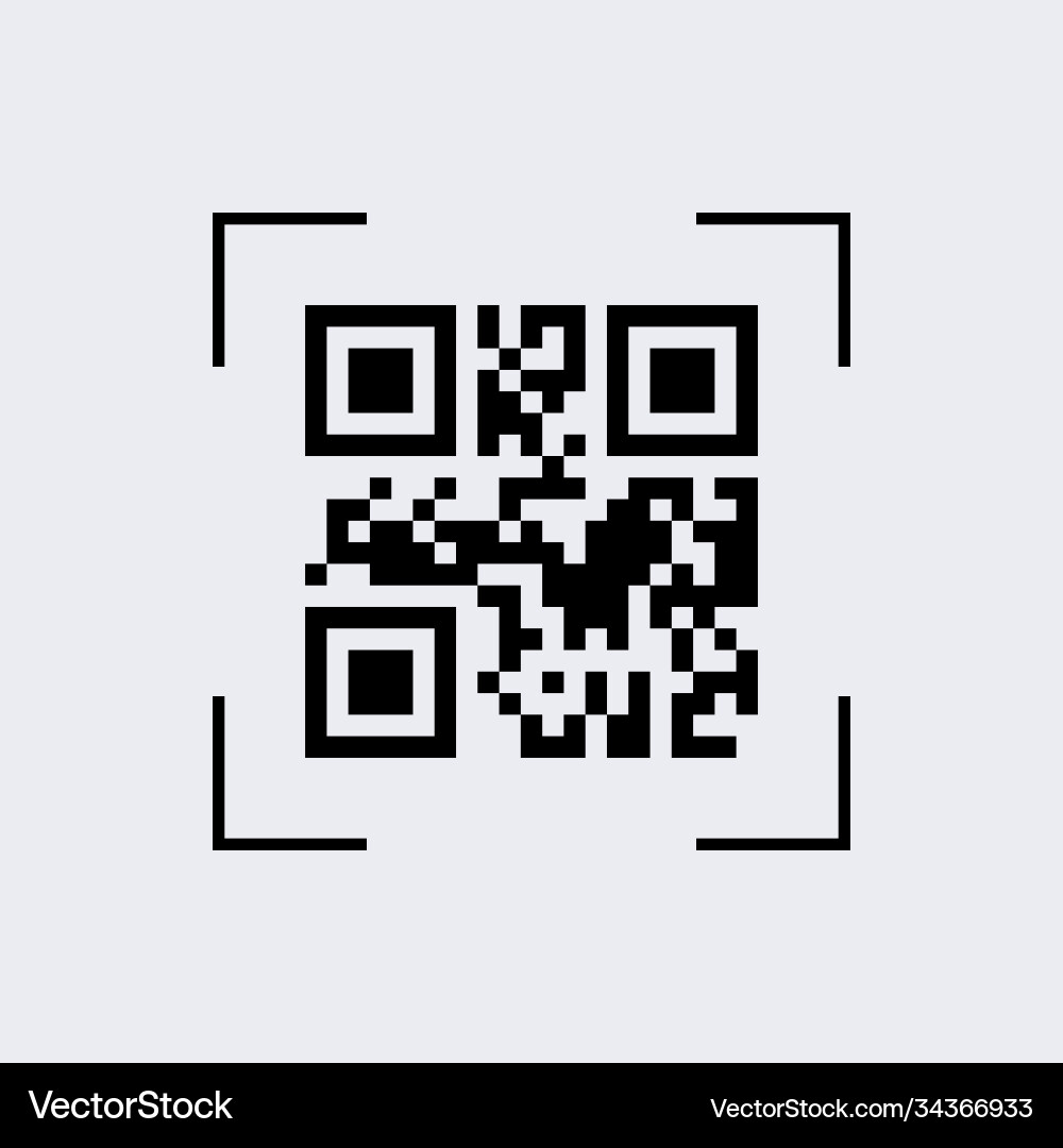 Scannen von Qr-Code Kamera Ansicht Erfassung digital Scannen von Qr-Code Kamera Ansicht Erfassung digital vektorbild