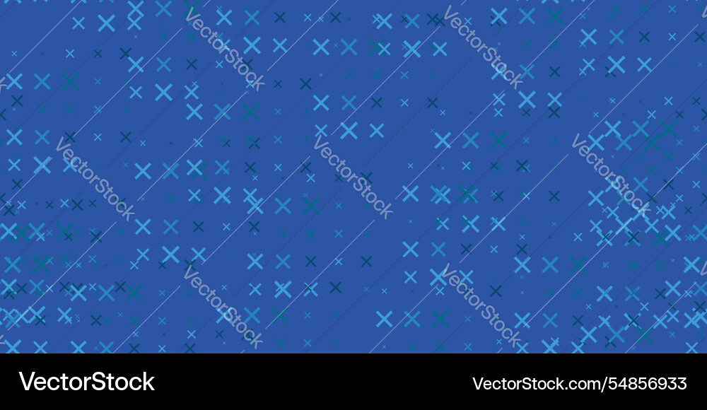 Seamless background pattern of evenly spaced cross Seamless background pattern of evenly spaced cross vector image