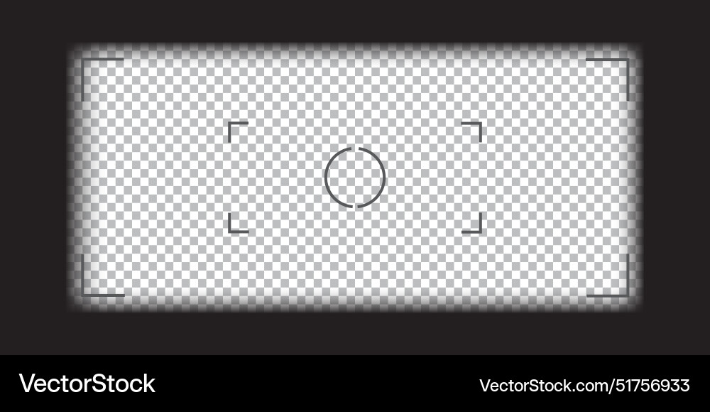 Video camera binocular and roll viewfinder Vector Image