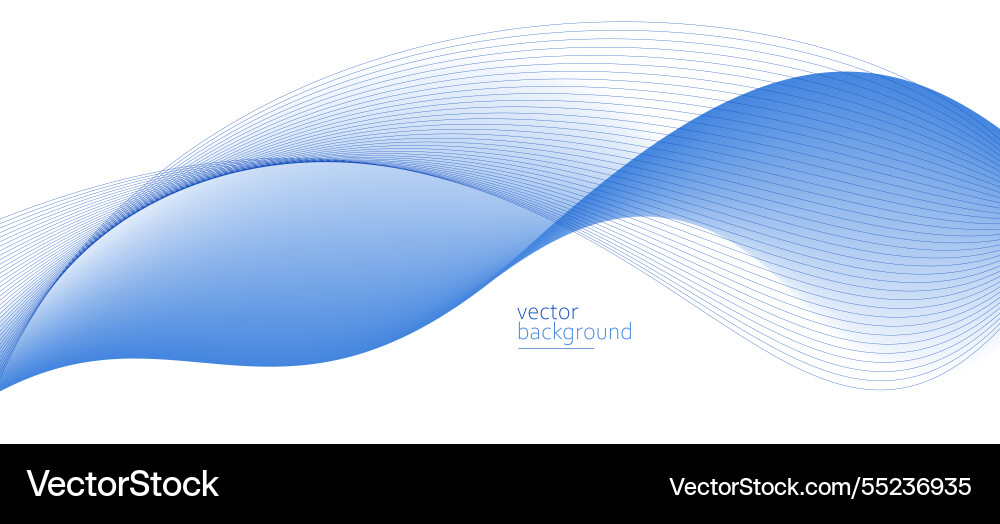 Curve shape flow abstract background in light Curve shape flow abstract background in light vector image