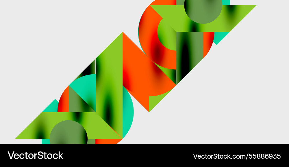 Modern abstract background featuring circles Modern abstract background featuring circles vector image