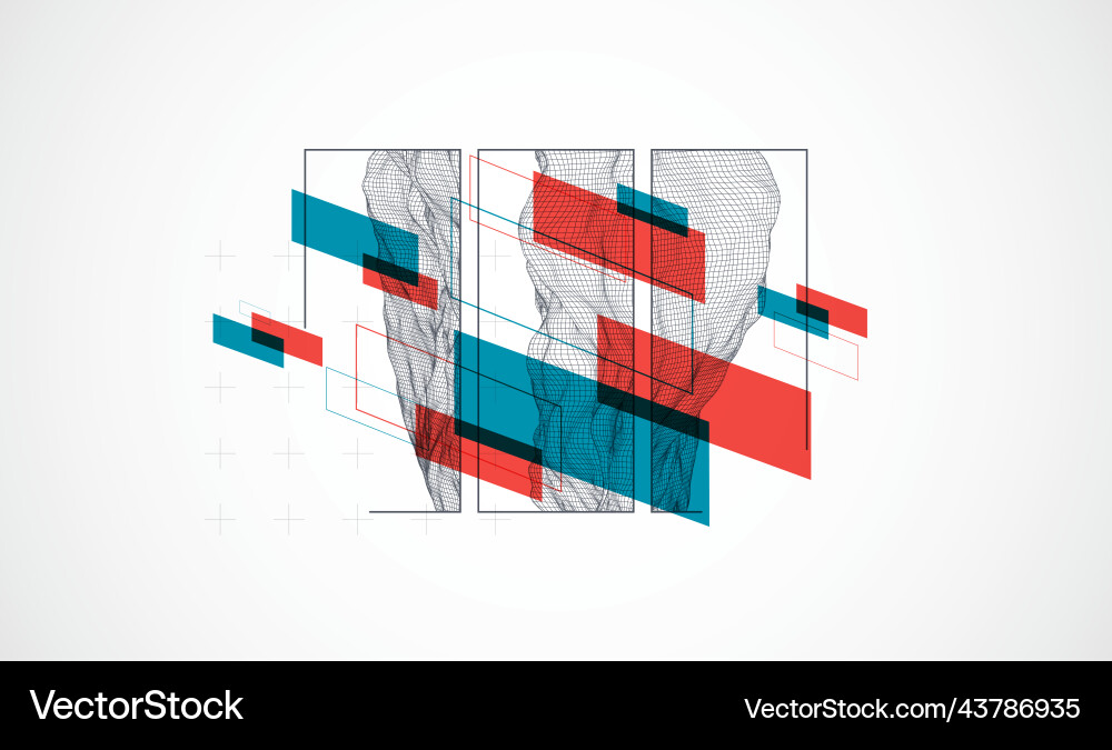 Modern Tech & Science Abstract Vector Image