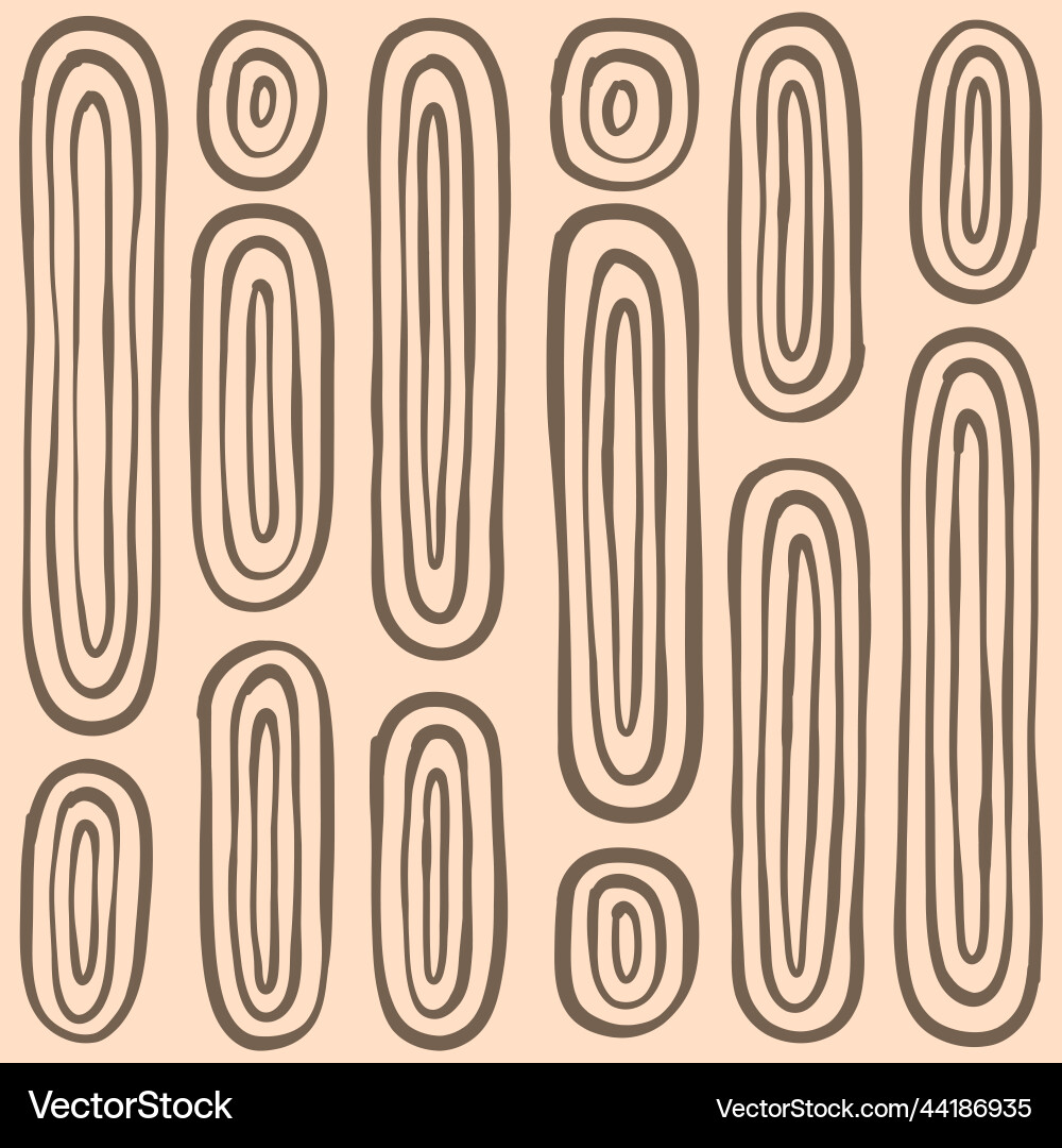 Poster with abstract geometric pattern Vector Image