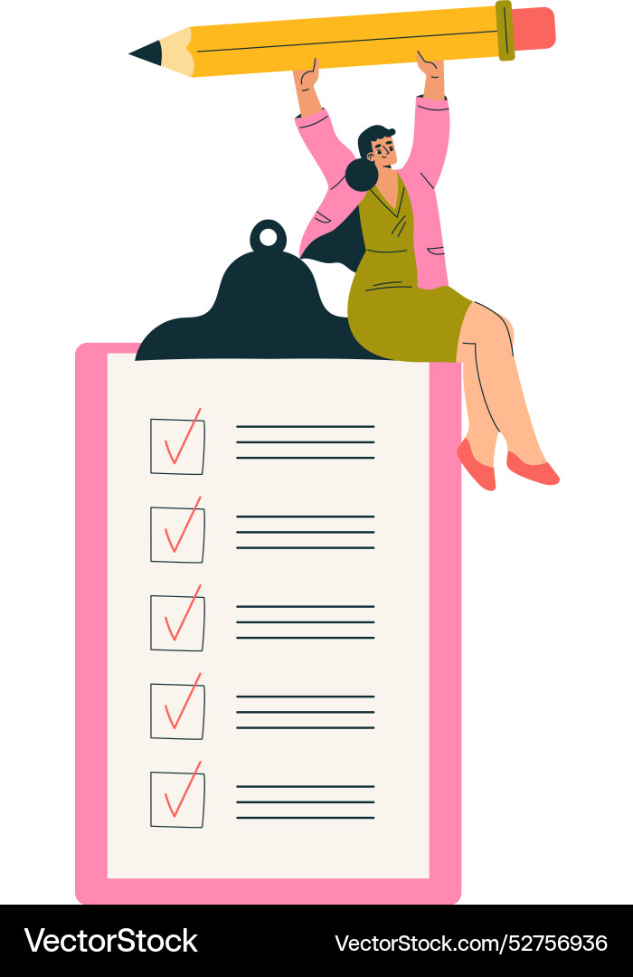 Multitasking woman character doing multiple task Multitasking woman character doing multiple task vector image