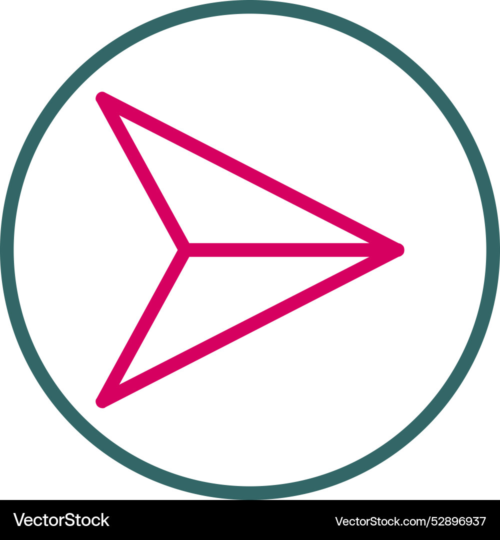Send icon design Vector Image