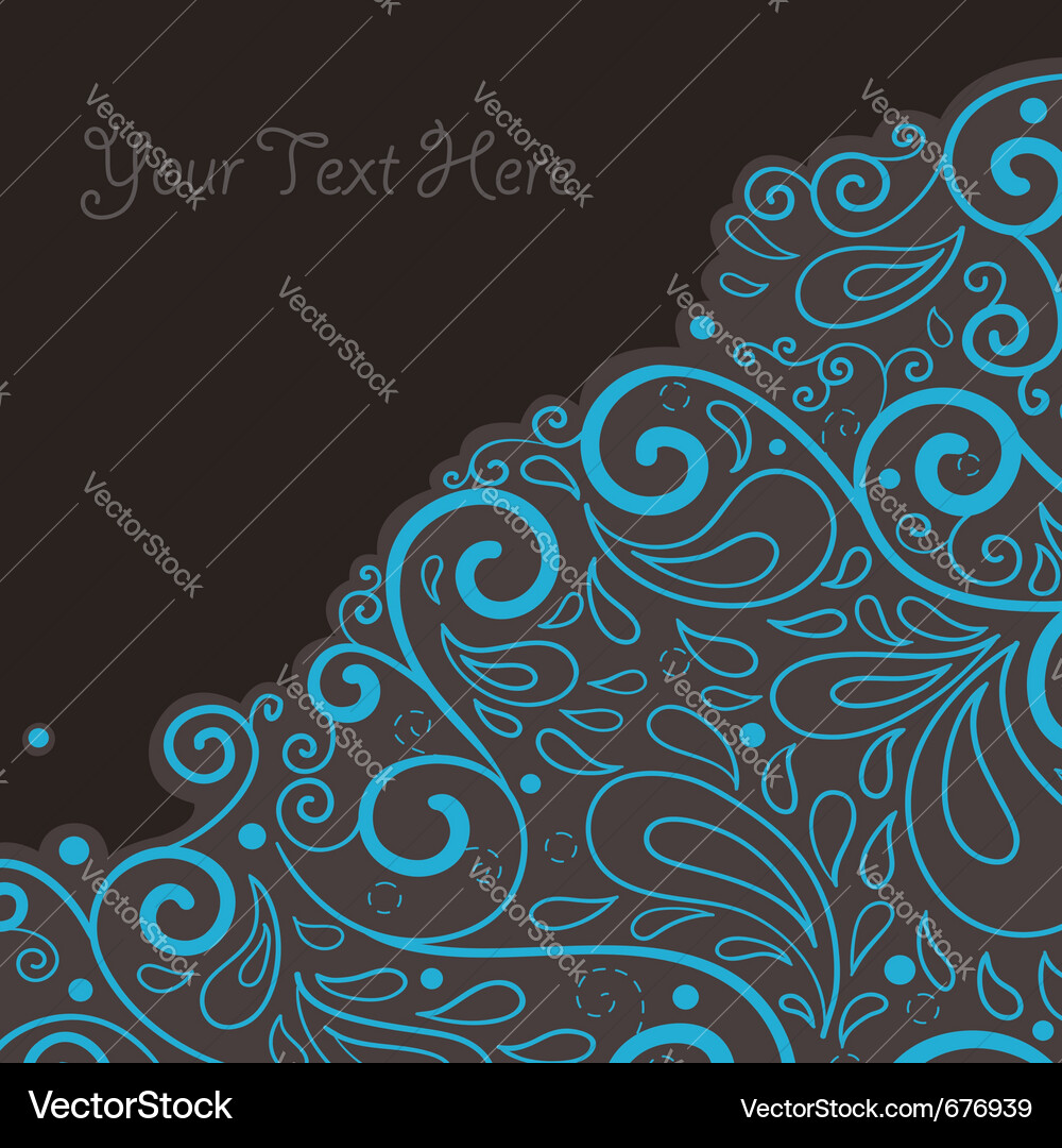 Abstract background with text field Vector Image