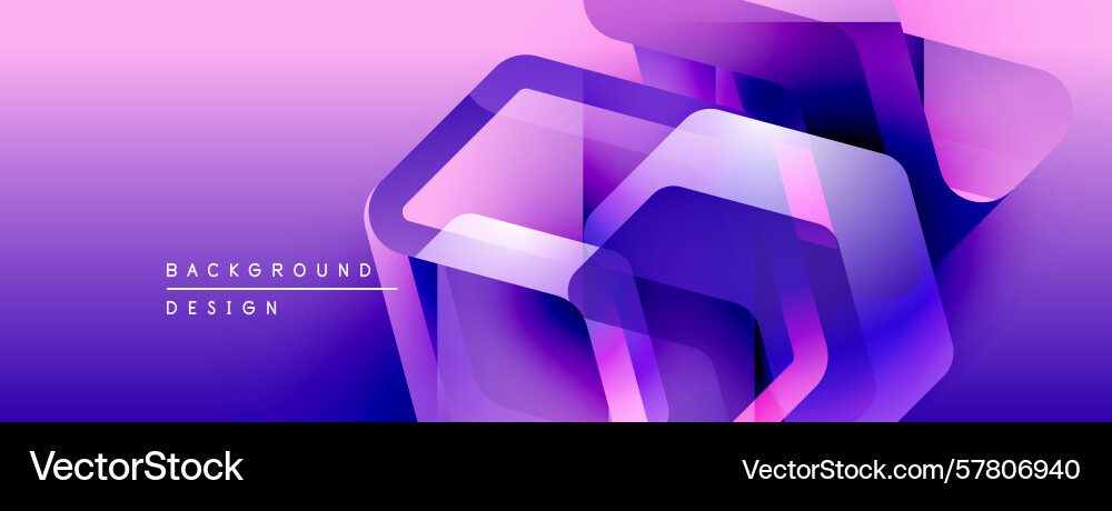 Abstract geometric shapes overlap creating Abstract geometric shapes overlap creating Vector Image