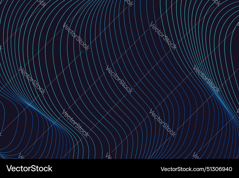 Seamless pattern fine line background with shapes Vector Image