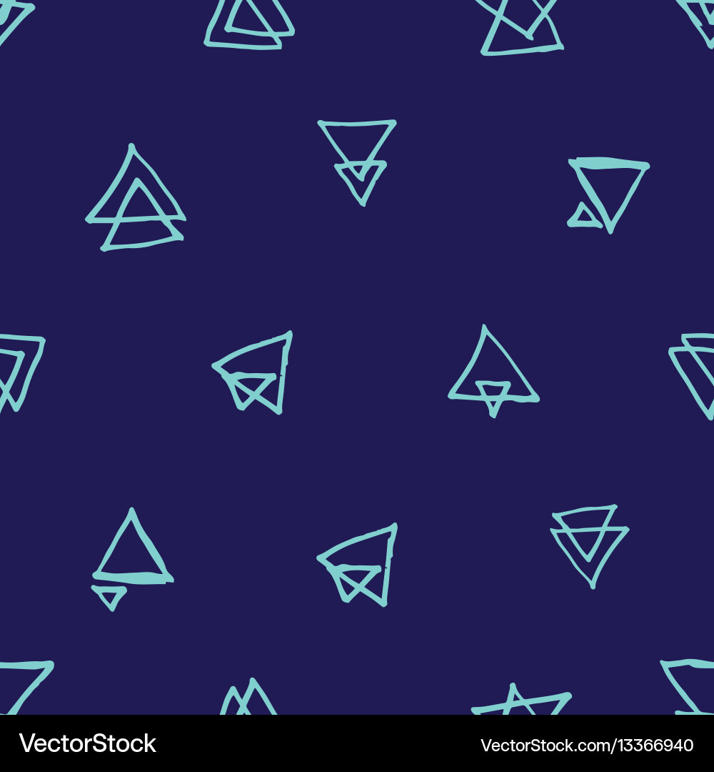 Trendy Geometric Pattern vector image