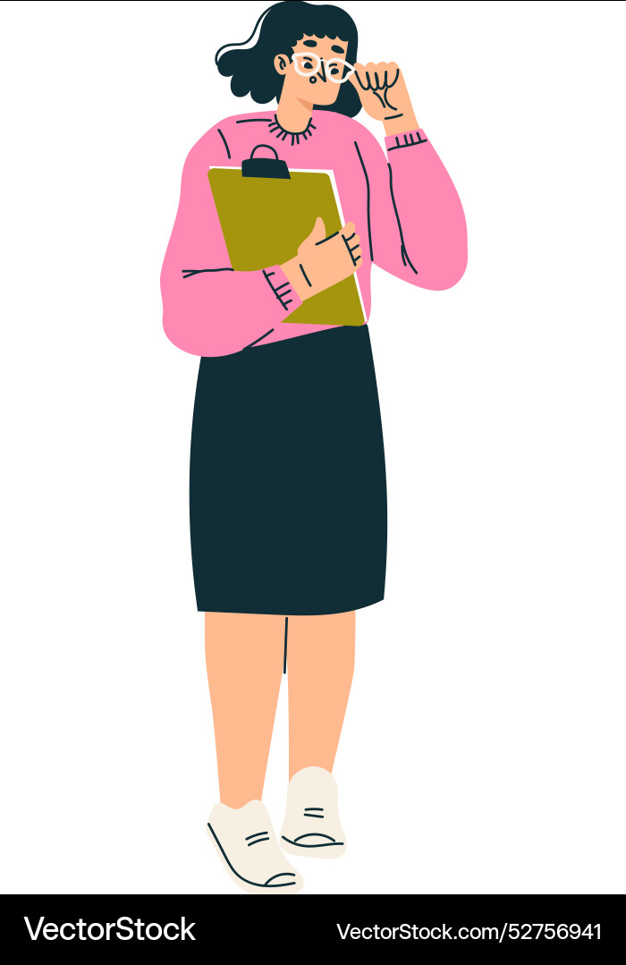 Multitasking woman character doing multiple task Vector Image