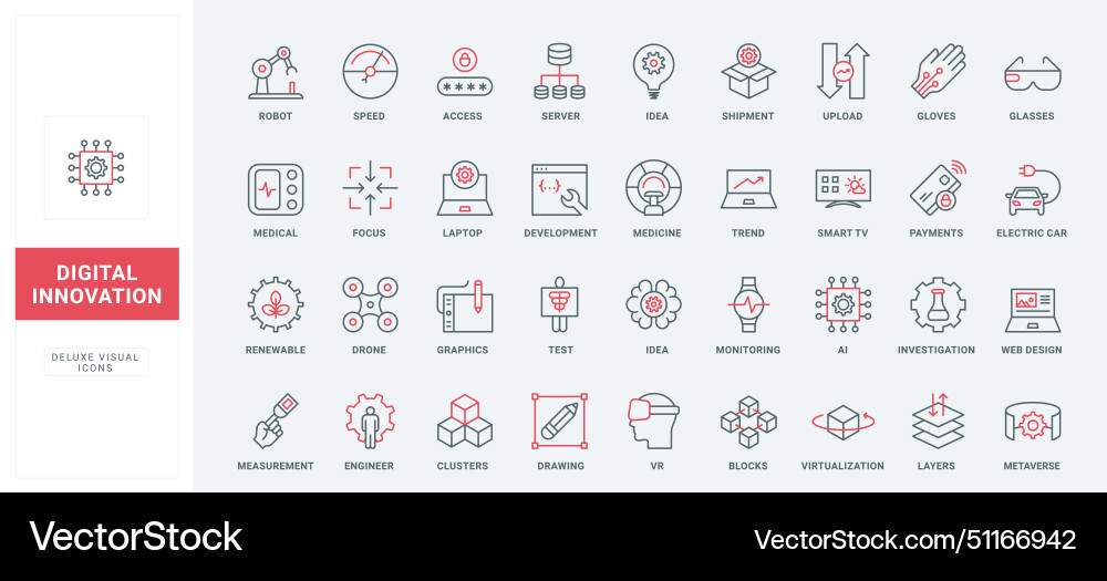 Digital technology ideas for using ai robot Digital technology ideas for using ai robot vector image
