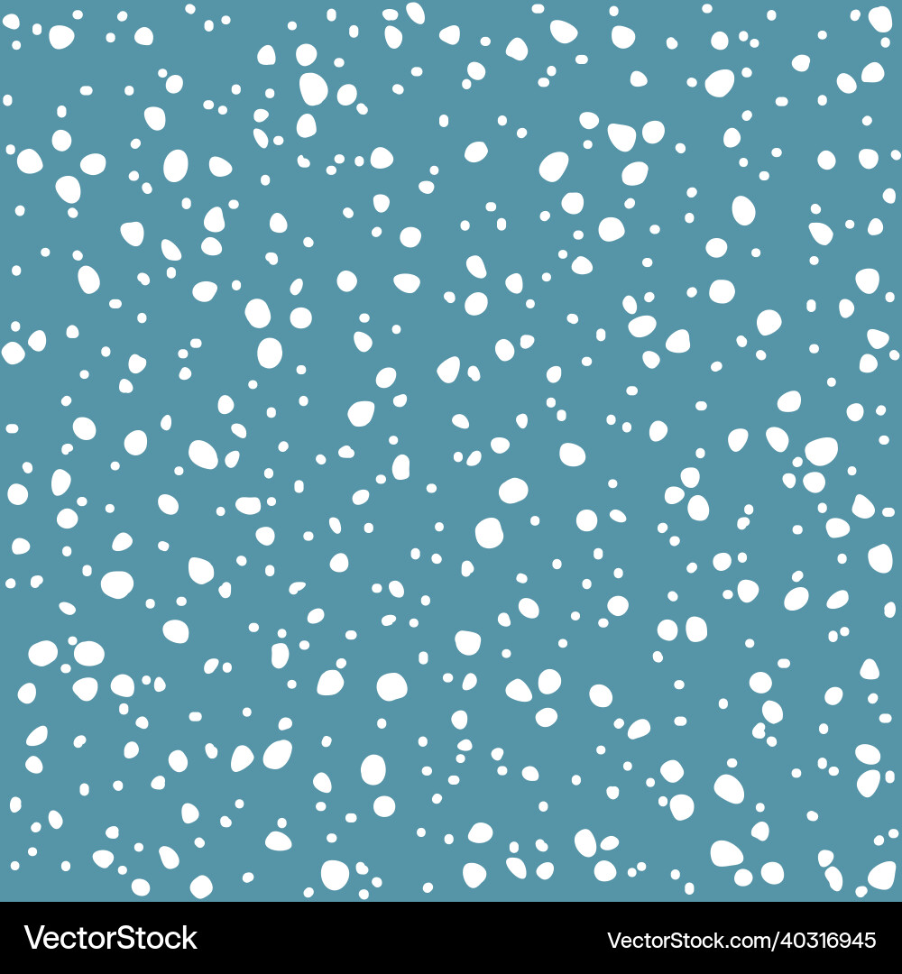 Falling Snow Seamless Pattern Royalty Free Vector Image
