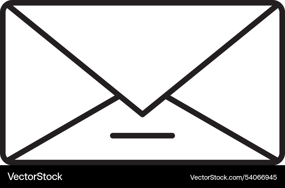 Send line icon design Vector Image