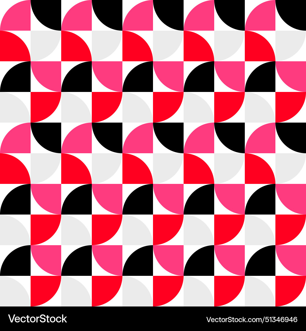 Luxury colorful design blocks pattern Vector Image