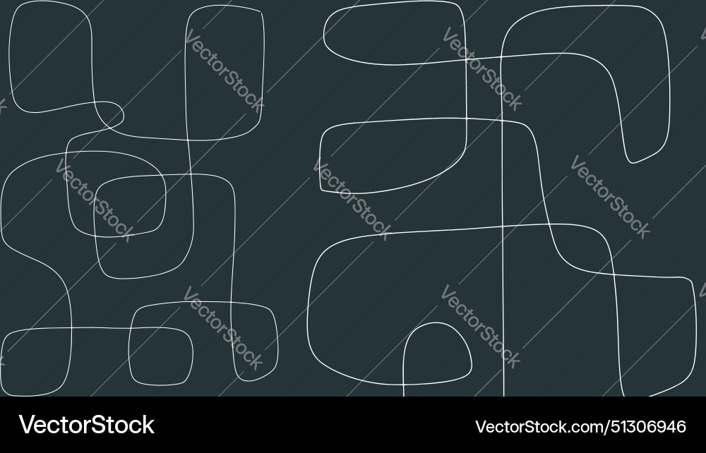 Seamless pattern fine line background with shapes Seamless pattern fine line background with shapes vector image