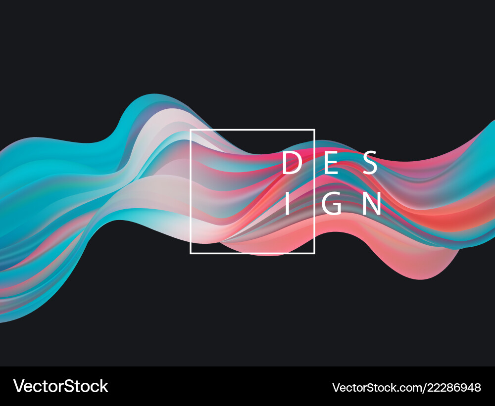 Abstract colorful background color flow Abstract colorful background color flow vector image