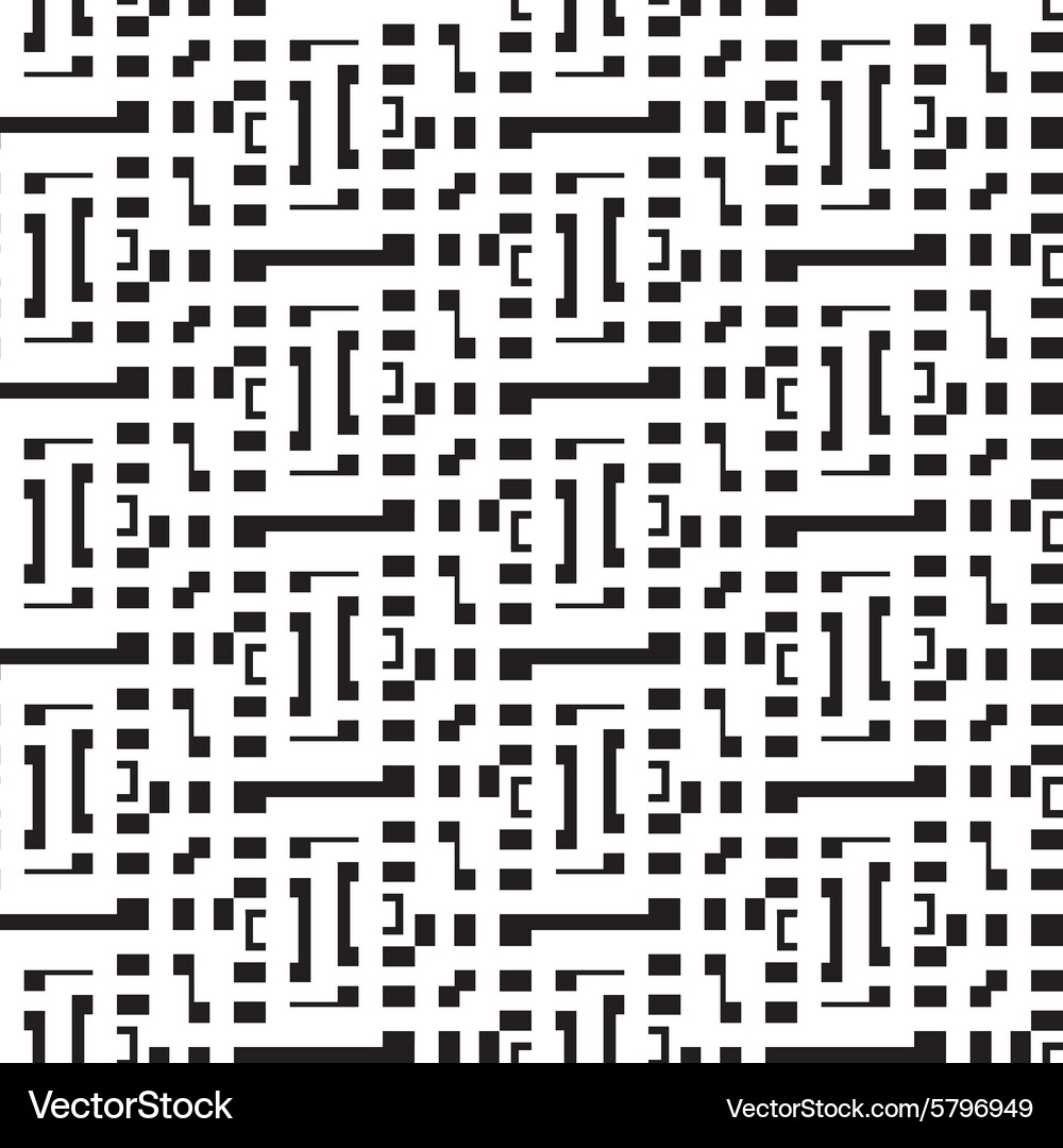 Simple abstract seamless pattern Vector Image