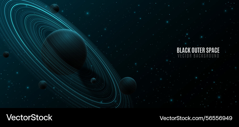 Universe science background abstract planet Universe science background abstract planet vector image