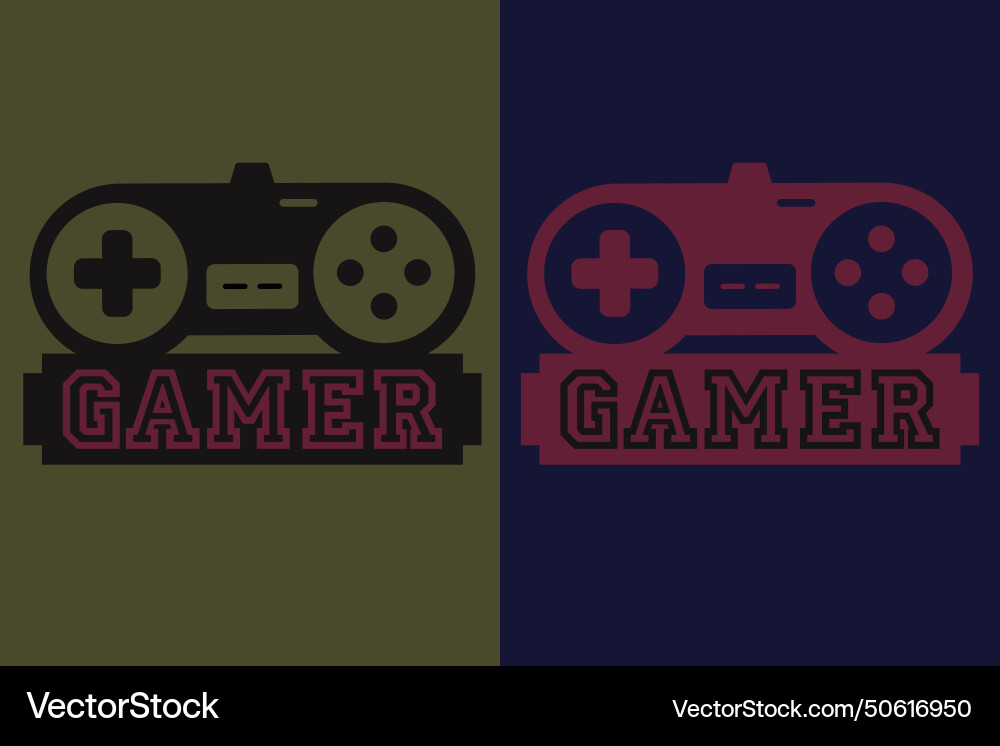 Gamer Royalty Free Vector Image - VectorStock
