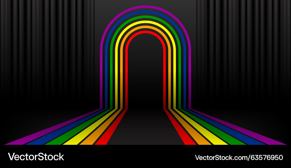 Rainbow Pride Abstract Background – Royalty-Free Vector | VectorStock