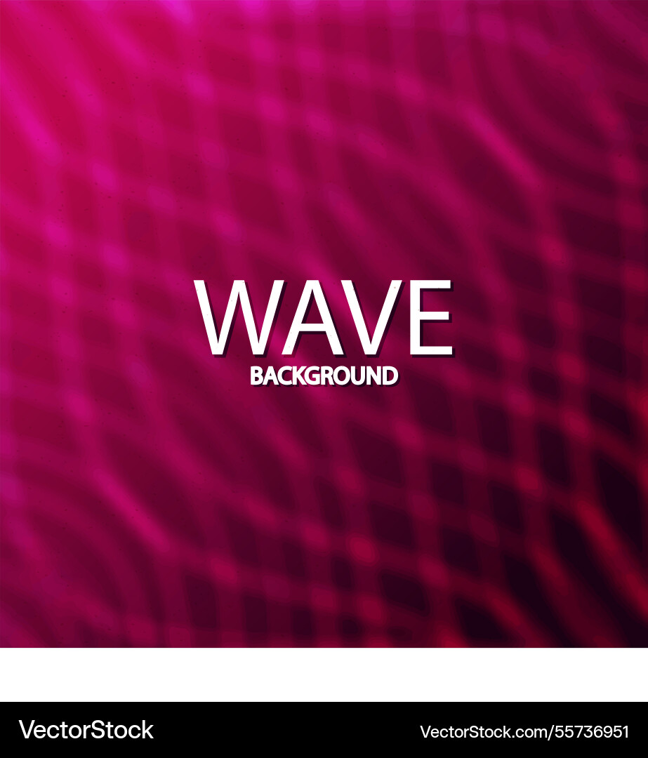 Modern background with abstract waves vector image