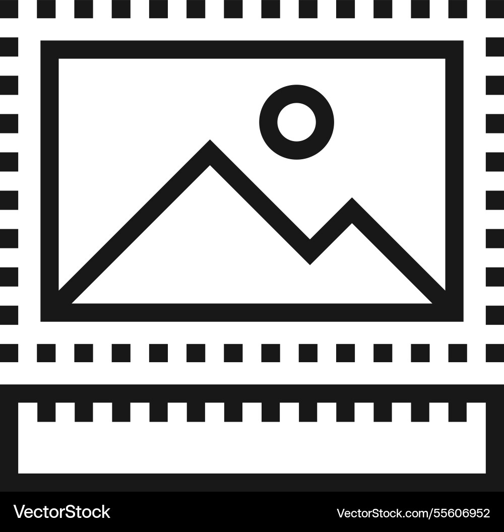 Content editing flat line web icon concept Content editing flat line web icon concept vector image