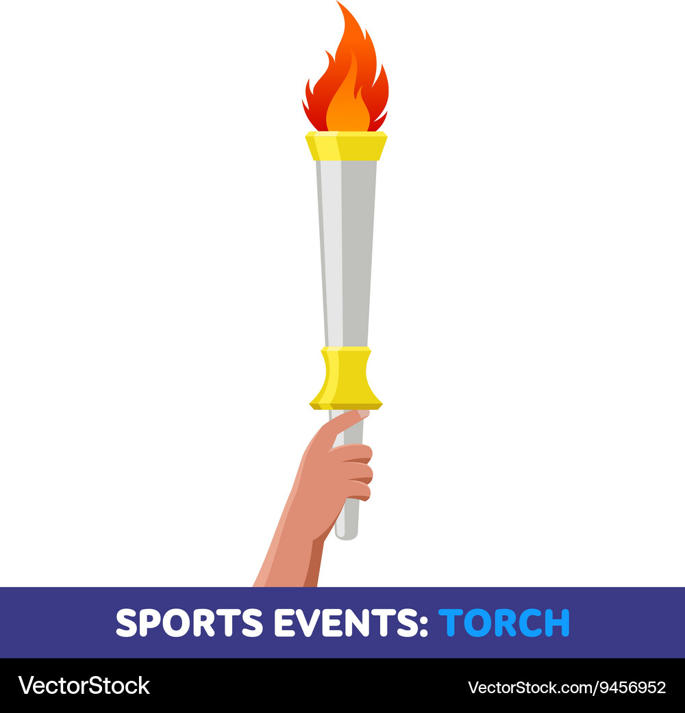 Flat icon sport events Vector Image