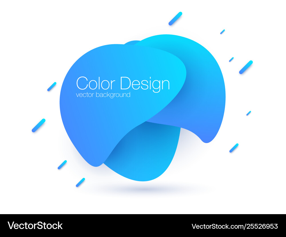 Abstract blend background template for web site Vector Image