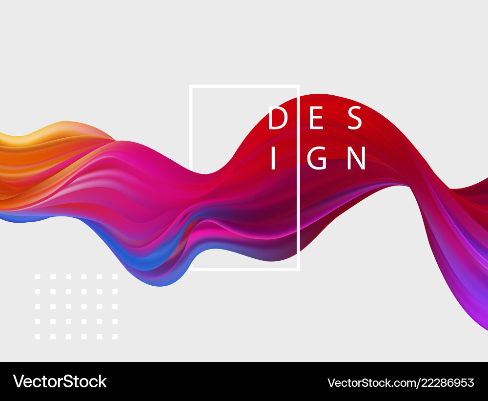 Abstract colorful background color flow Abstract colorful background color flow Vector Image