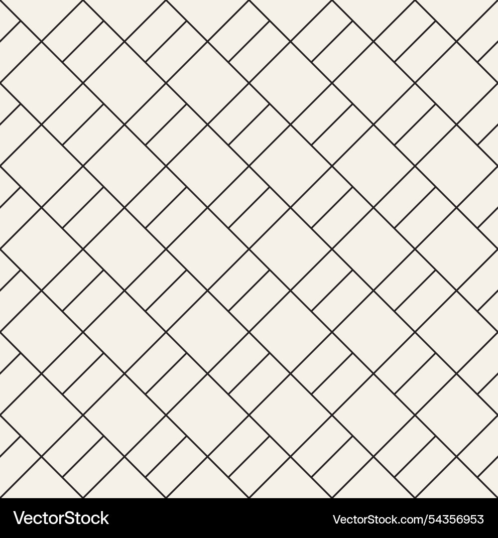 Seamless pattern repeating geometric elements Vector Image