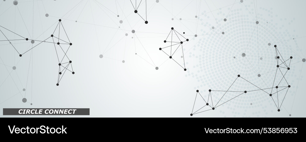 Template for web design digital technology Template for web design digital technology vector image