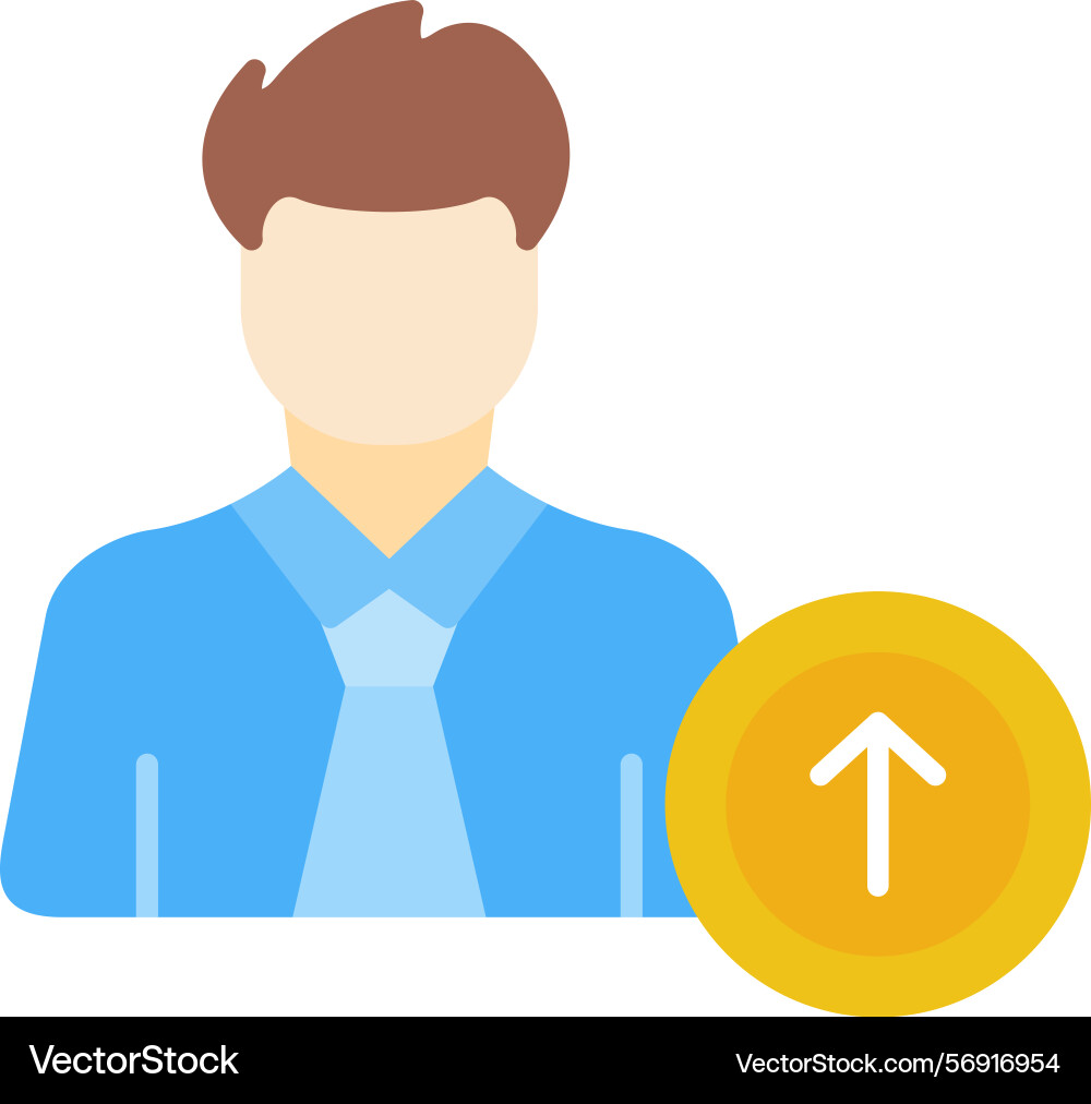 User upload icon Vector Image